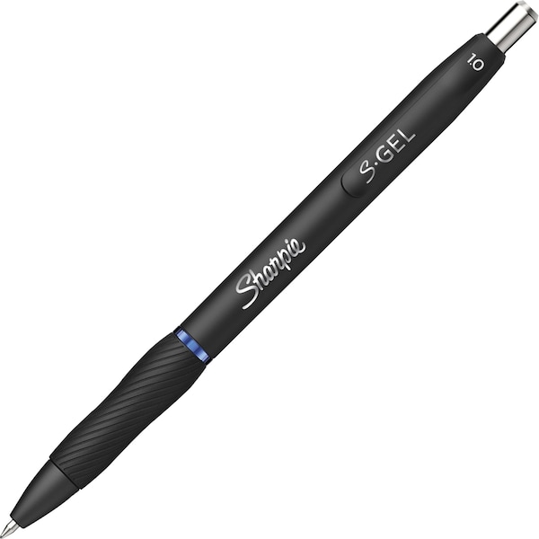 S-Gel Pen,Bold 1.0mm,Blue,PK36