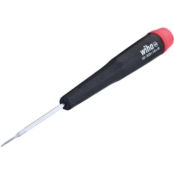 Prec. Screwdriver,Slotted,1.0mm X 1-5/8