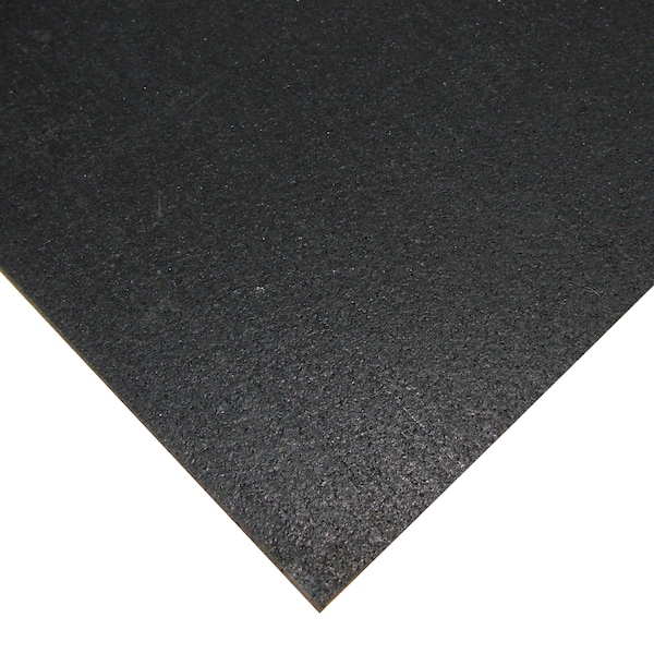 Recycled Flooring 3/8 In. X 4 Ft. X 4 Ft. - Black Rubber Mats