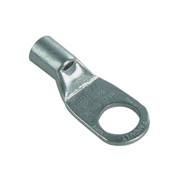 Tub Ring Term,N-Ins,3/0Awg,3/8Stud,PK100