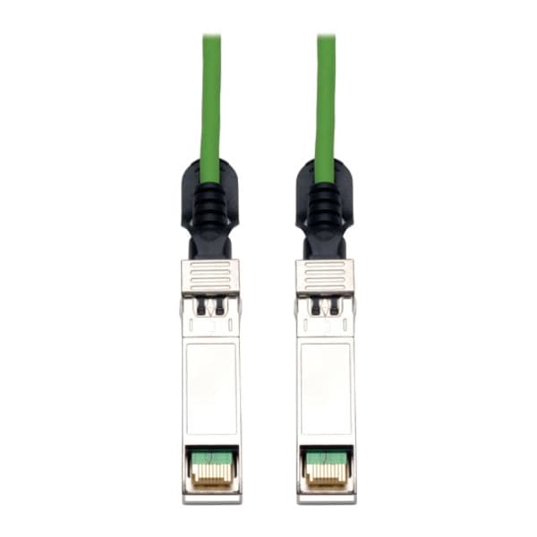 SFP+ Cable,10Gbase,Copper,Green,3m
