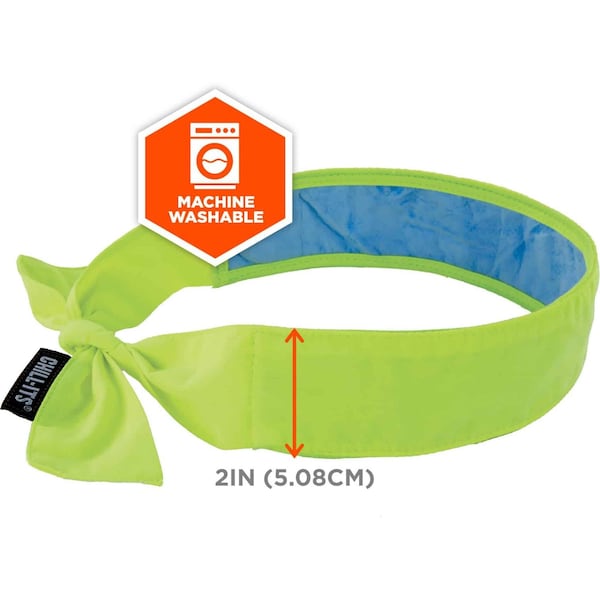 Cooling Bandana,One Size,Lime