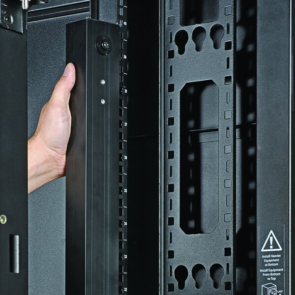 Rack 45U Vertical Cable Management Bars