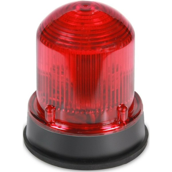 Warning Light,LED,24VDC,Red,65 FPM