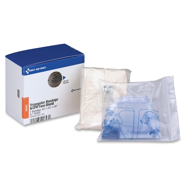 First Aid First Aid Kit Refill, Paperboard, 1 Person