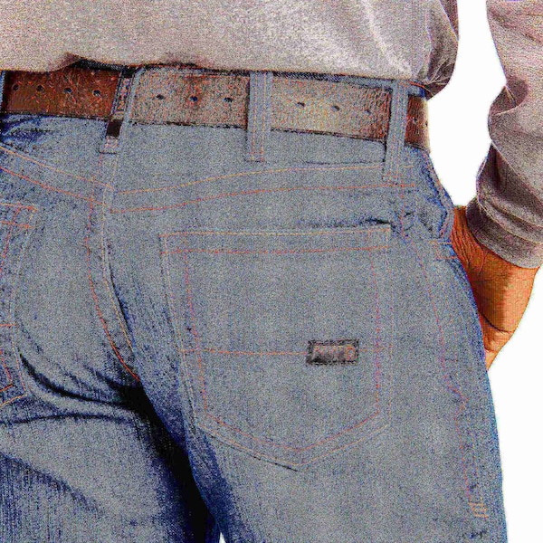 Loose Fit FR Jeans,Men's,L