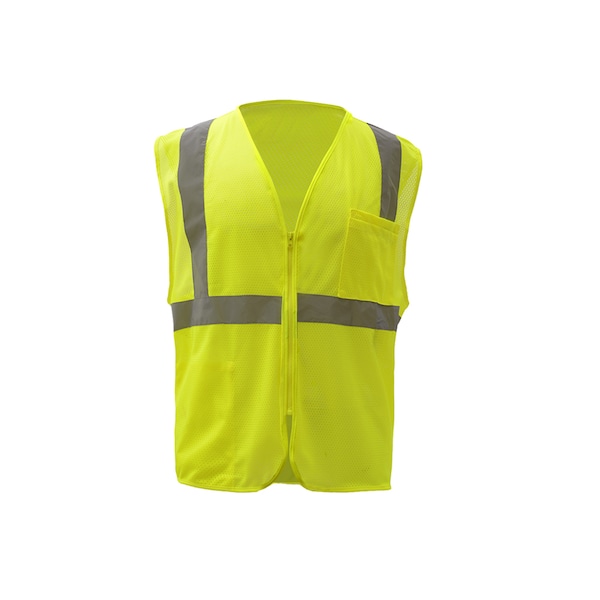 Standard Class 2 Mesh Zipper Safety Vest