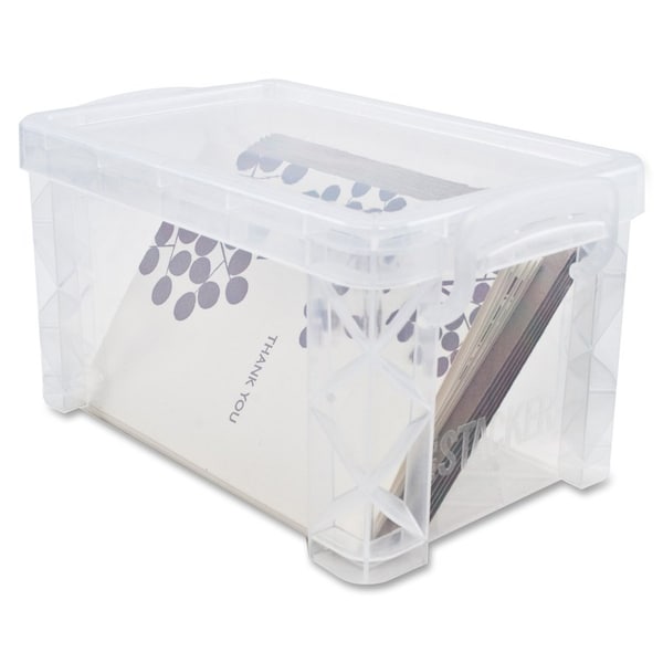 Box,Index Card,3X5,Clear