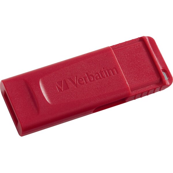 Store 'n' Go USB Flash Drive, 128 GB, Red