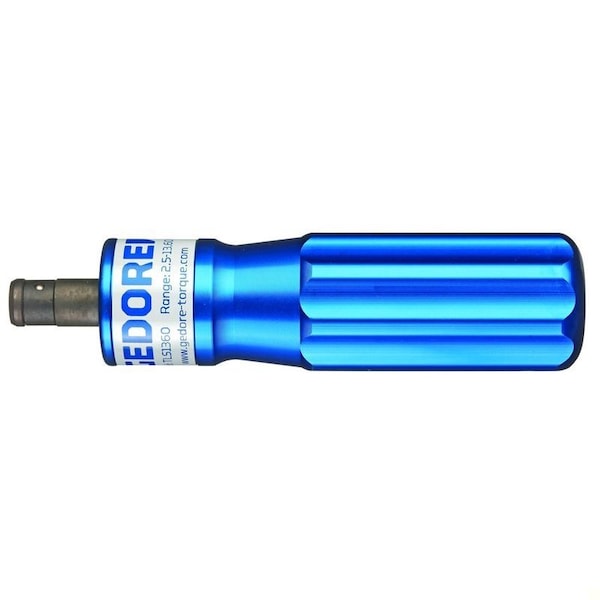 Torque Screwdriver,1/4,4.4-36/lb