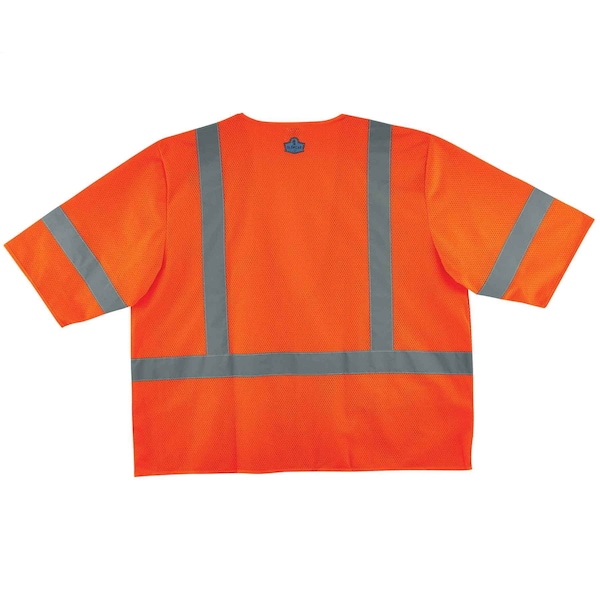 Lime Type R Class 2 Standard Solid Vest,