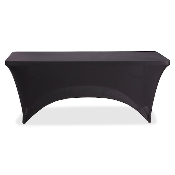 Table Cover,Rectangle,72inLx30inW,Black