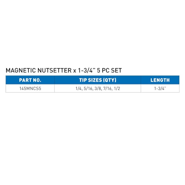Mag Nutsetter X 1-3/4 In Carabiner Set