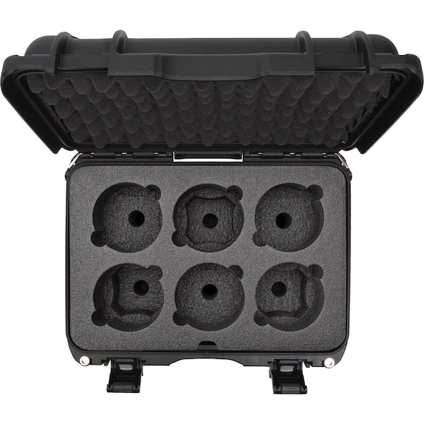 Black Carrying Case, 16.9L X 12.9W X 9.3D