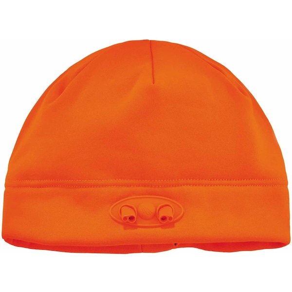 Beanie Cap,Over The Head,Orange