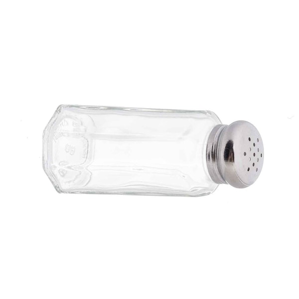 Pnld Salt/Pppr Shaker W/SS Tops,2OZ,PK12