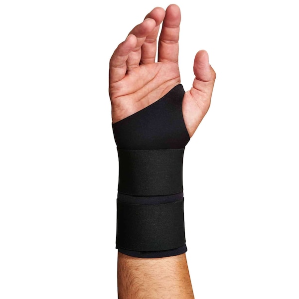 Black Ambidextrous Double Strap Wrist Su