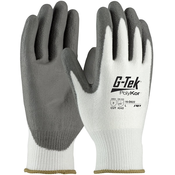 Coated Glove, ANSI Cut A2, Size XXL, PR