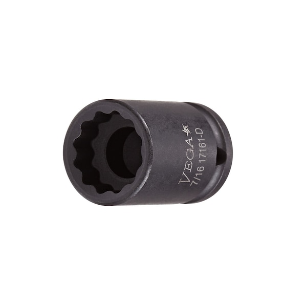 Imp Socket ,1/4 Sq Dr 8 Mm 12pt