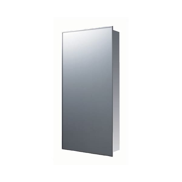 16 X 26 Stainless Steel Surface Mounted SS Framed Medicine Cabinet