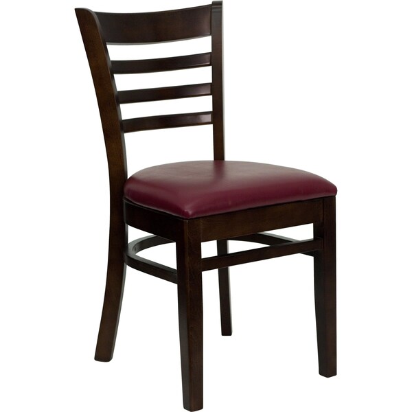 BurgundyRestaurant Chair,20L33-3/4H,HerculesSeries
