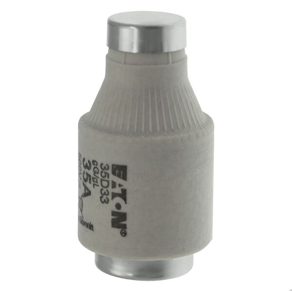 Fuse, Fast Acting, 35 A, D33 Series, 500V AC, Not Rated, 2 L X 1-1/16 Dia