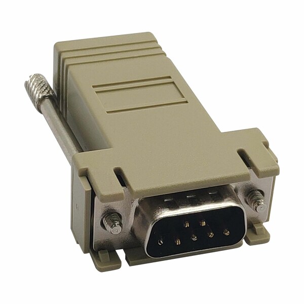 Serial Adapter,Modular,DB9,RJ45