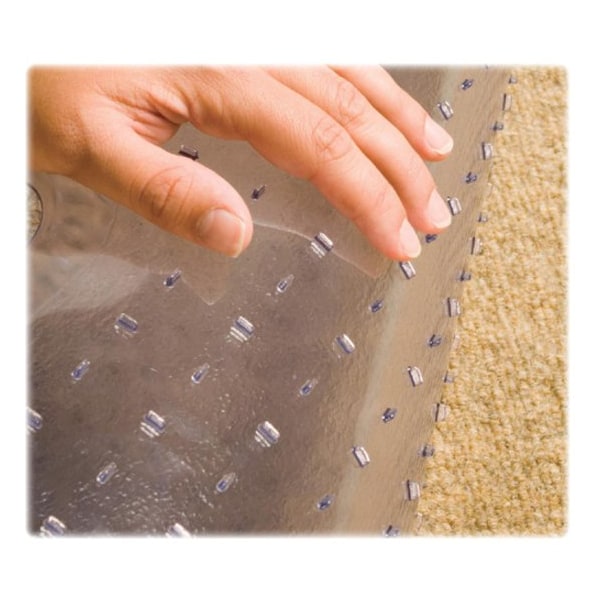 Chair Mat 46x60, Rectangular Shape, Clear, For Carpet