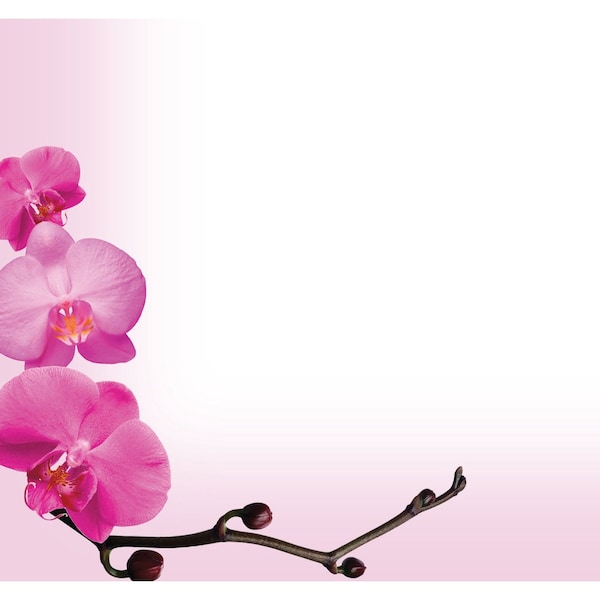 Stationery Letterhead,Pink Orchid,PK80