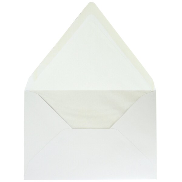 Envelope,EA5,Tissue Lined,White,PK25