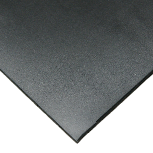 Neoprene Sheet - 40A- Smooth Finish - No Backing - 0.062 Thick X 4 Width X 36 Length - Black
