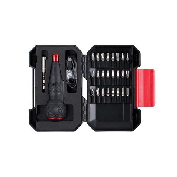 Rechargeable Screwdriver,25PCS Bit Set