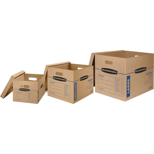 Moving Box,15x12x10 In,PK10