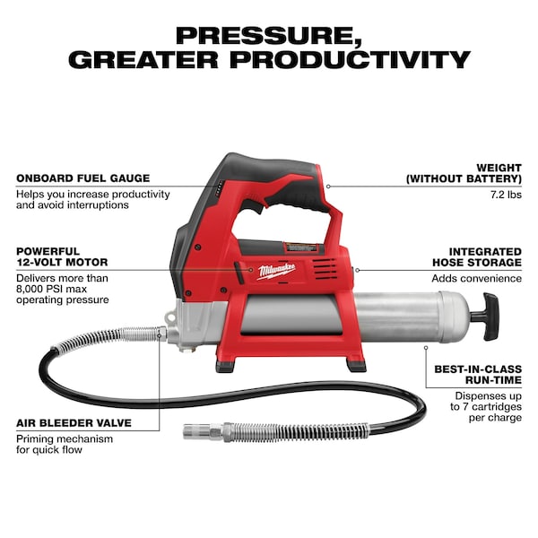 M12 Cordless LITHIUM-ION Grease Gun