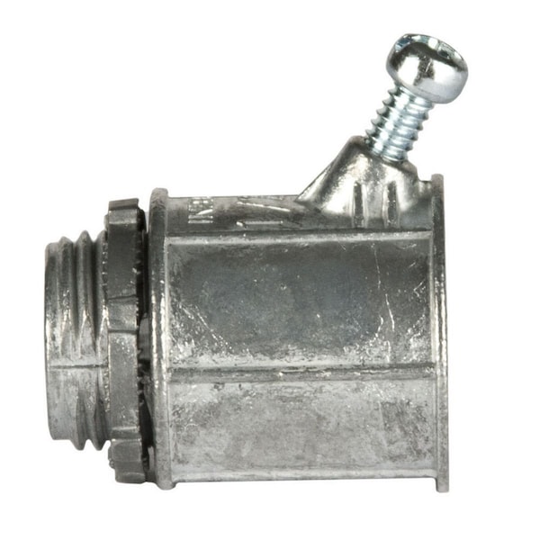 Connector,Flex Ac/Mc,1/2,Dc Zinc