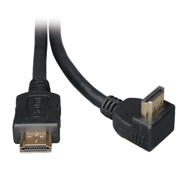 HDMI Cable,Hi Speed,RA,M/M,M/M,6ft