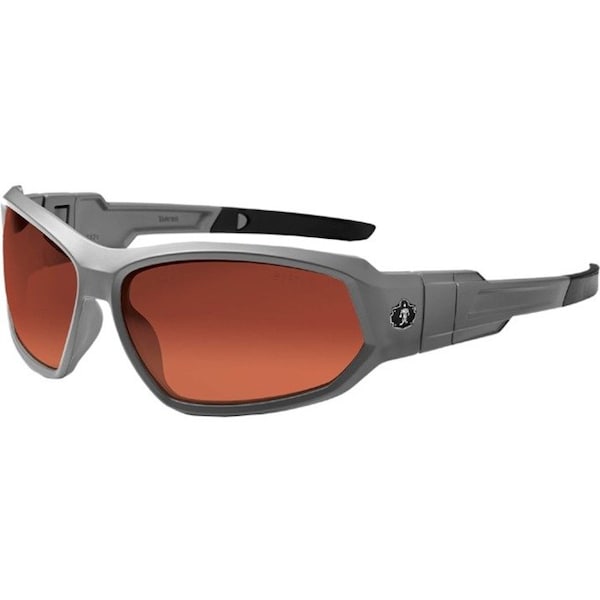 Safety Glasses, Copper Anti-Fog, Scratch-Resistant