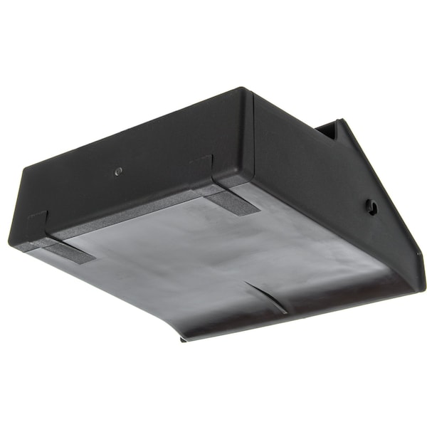 Lobby Dust Pan W/2-Pc Handle,Black