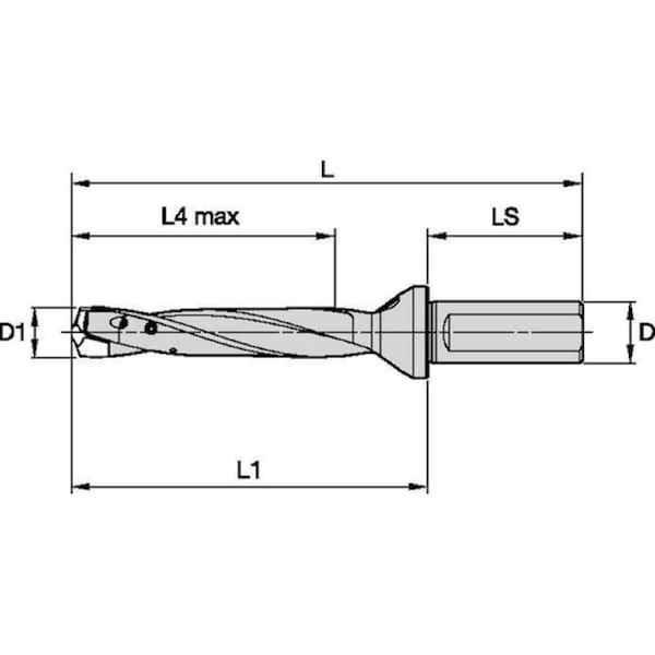 Modular Drill,190.00mm Drill Depth