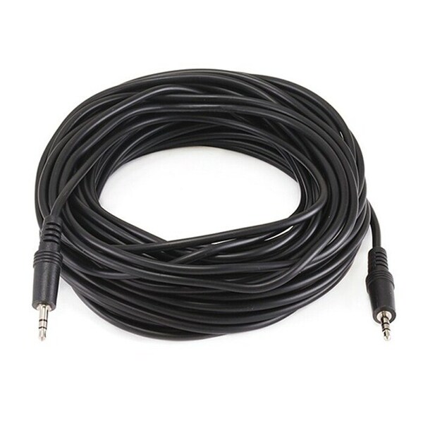 Audio Cable,3.5mm,M/M,50 Ft