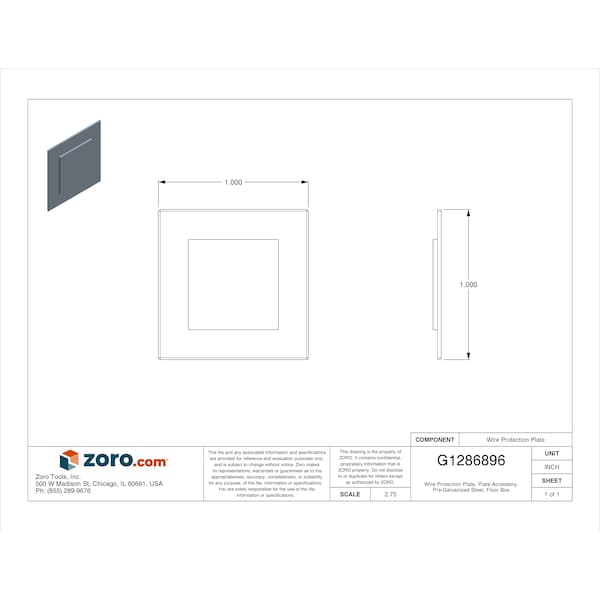 Wire Protection Plate, Pre-Galvanized Steel, Nail Plate Box Type