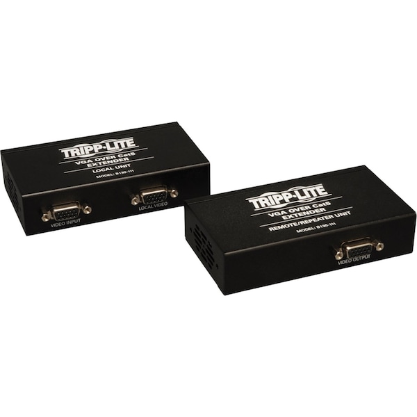 VGA-Cat5/6 Extender,Up To 1000ft,Box