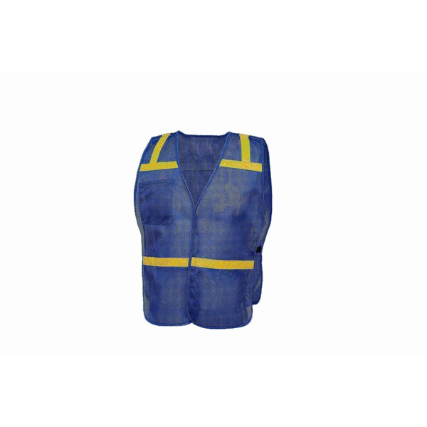 Non Ansi Enhanced Safety Vest,Blue