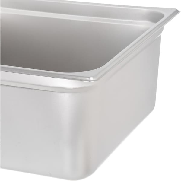 Lt Ga. SS Steam Table Pan,2/3,6,PK6