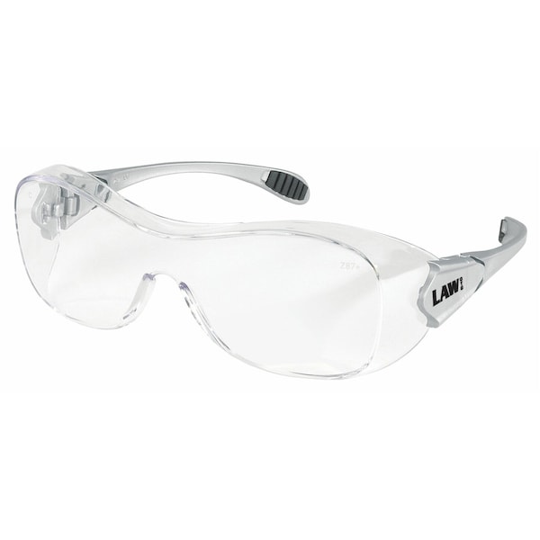 Safety Glasses, OTG Clear Anti-Fog