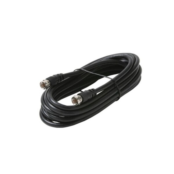 F-F RG59 Cable Black, 25ft