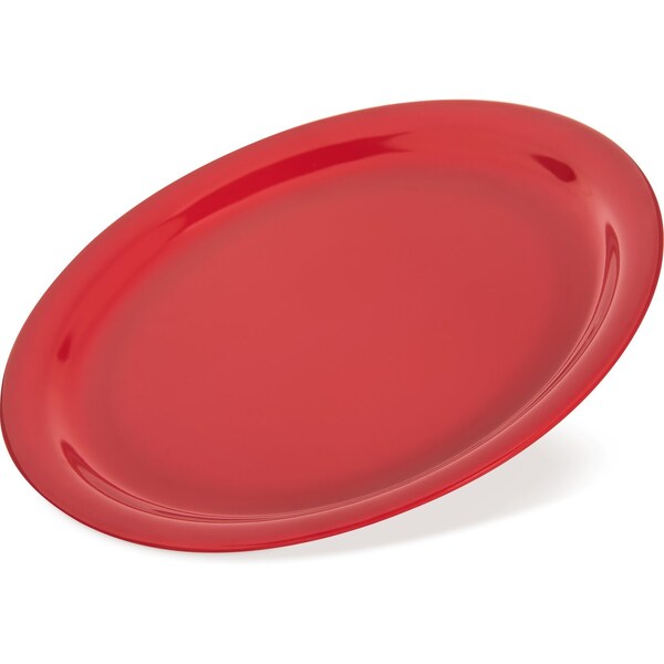 Melamine Dinner Plate,9,Red,PK48