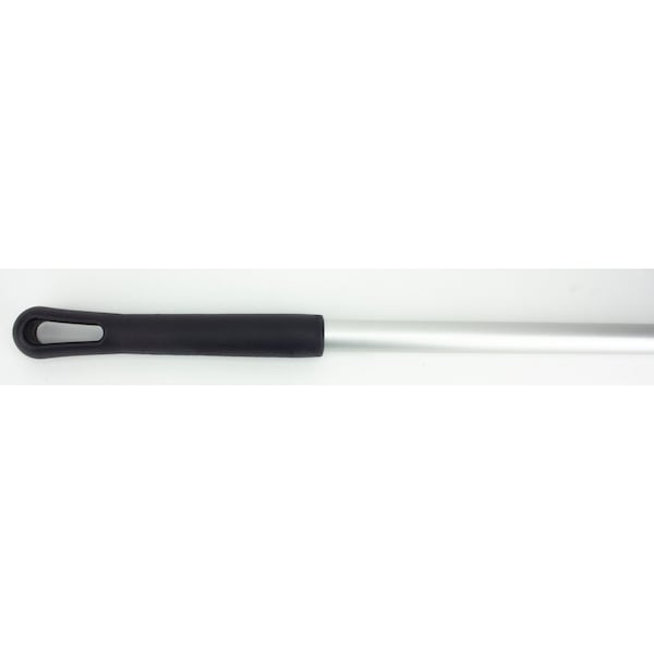 48 In Aluminum Handle, Black, Aluminum