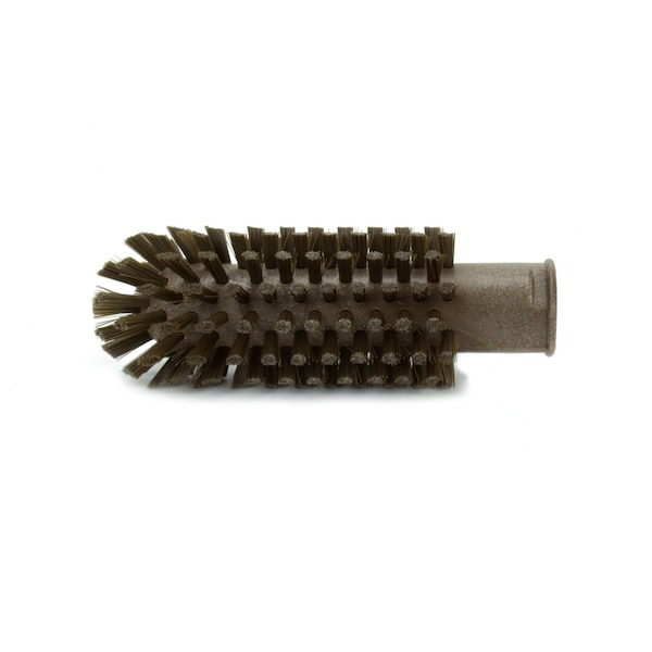 2 In W Pipe And Valve Brush, Brown, Polypropylene