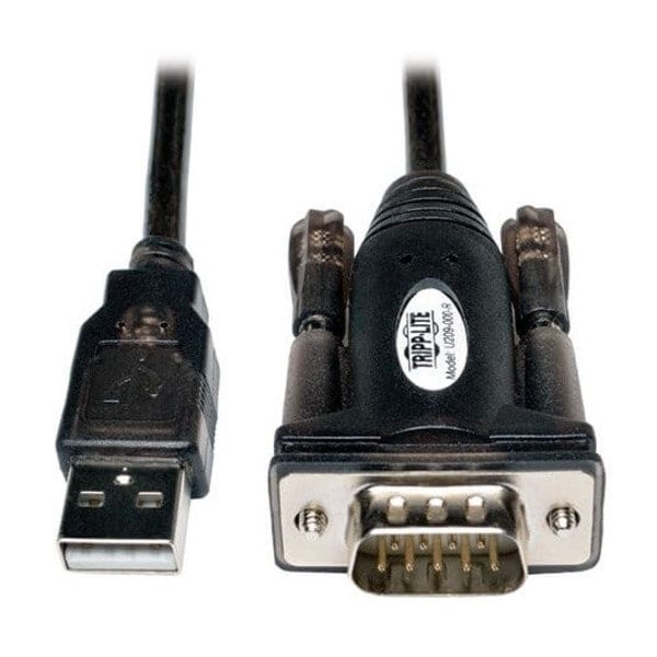 USB To Serial Adapter Cable USB-A To DB9 RS-232 M/M 5ft 5FT